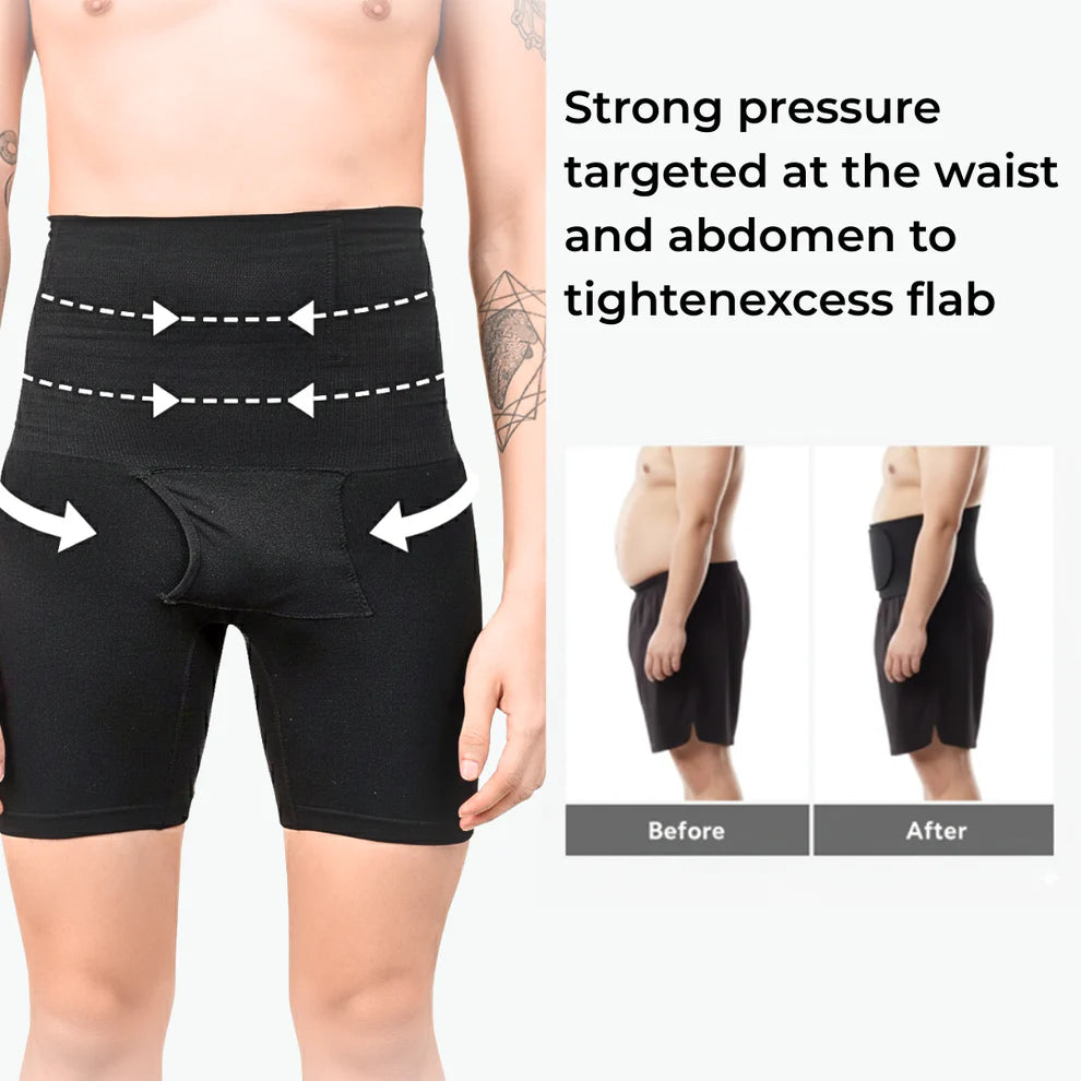 Men's High-Compression Body Shaper Shorts (BUY 1 GET 1 FREE)
