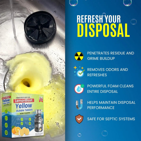 LemonBlast Yellow Bubble Tablets | 🔥FLAT 50% OFF SAVING🔥