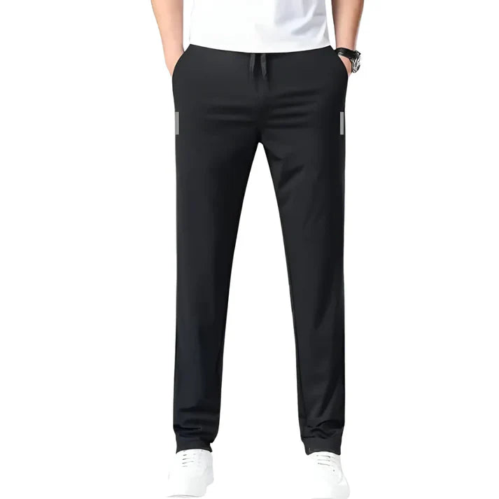 Pack of 3 Offer 😍 Men’s Premium-Quality Stretch Lycra Pants | Black, Blue & Grey