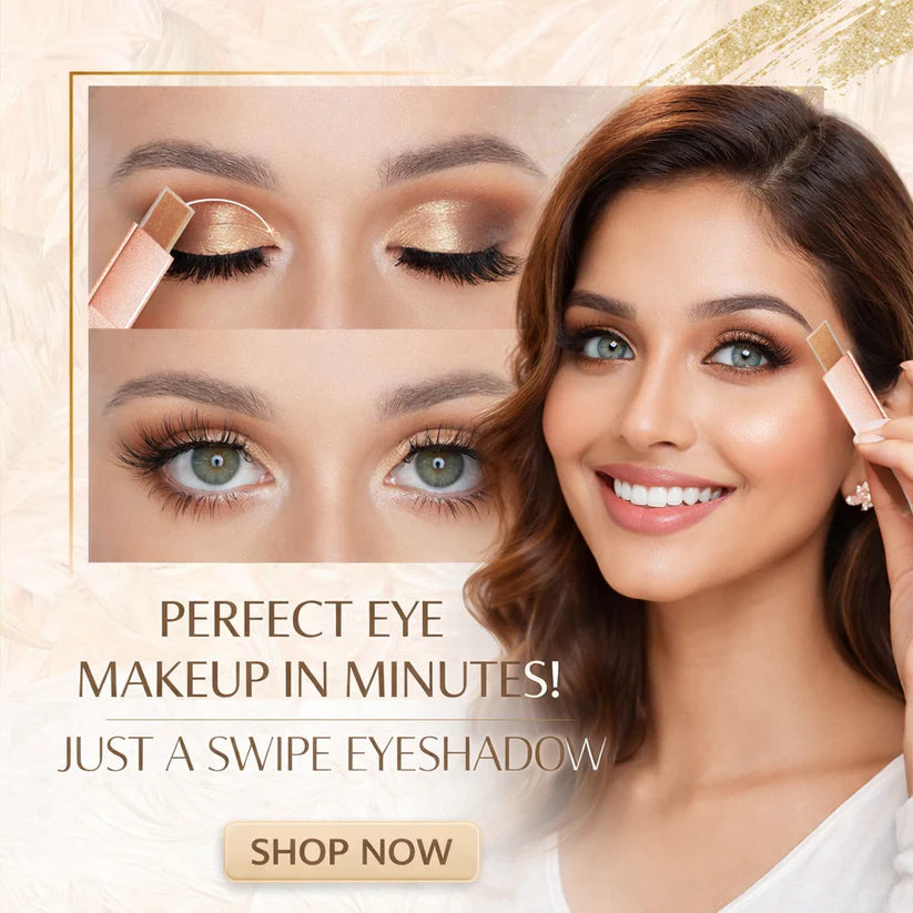 😍6 Pcs Instant Glow 2-in-1 Eyeshadow Stick, Perfect Makeup🔥